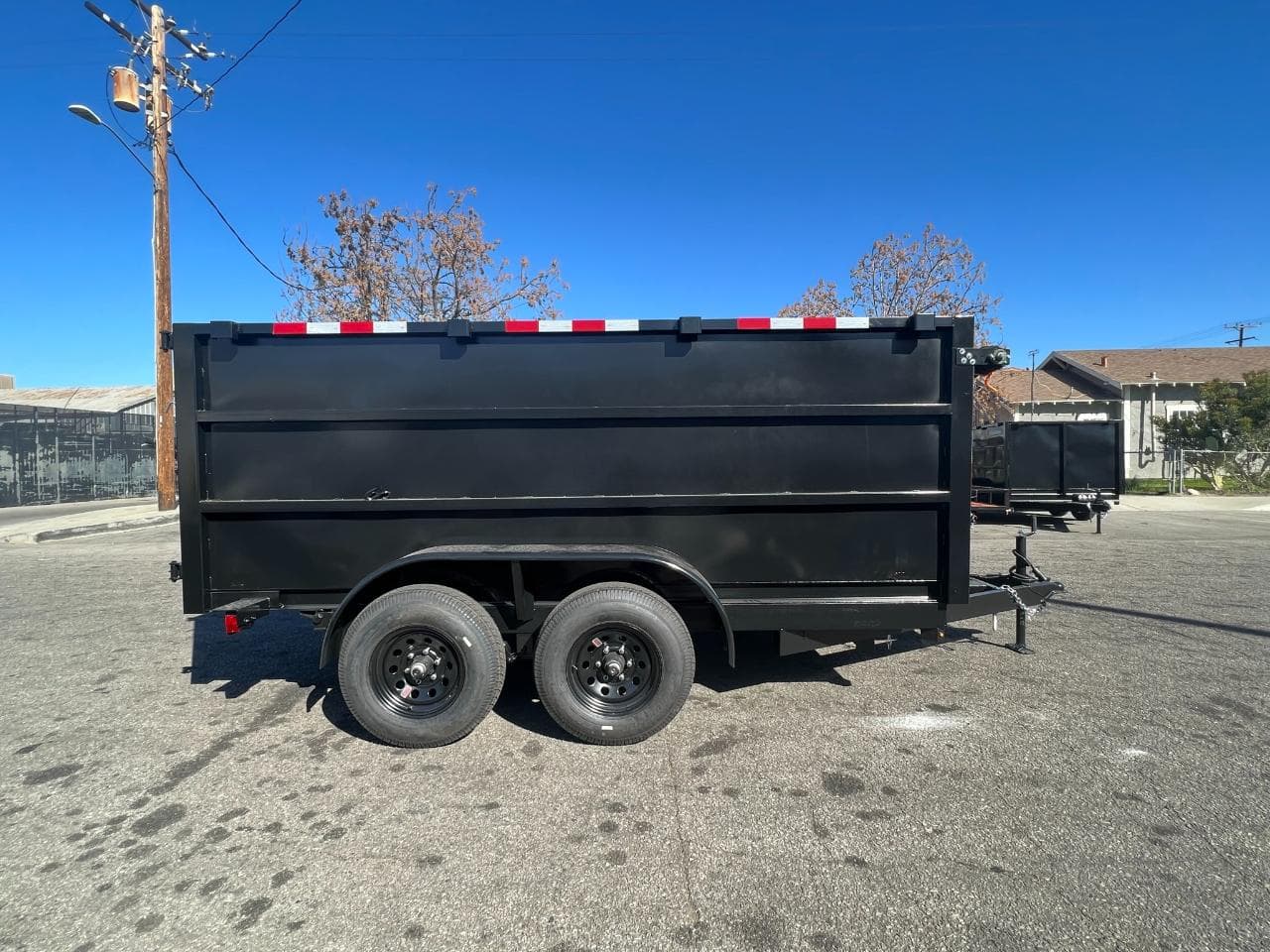 Dump trailer ready for pickup at our Greater Phoenix location